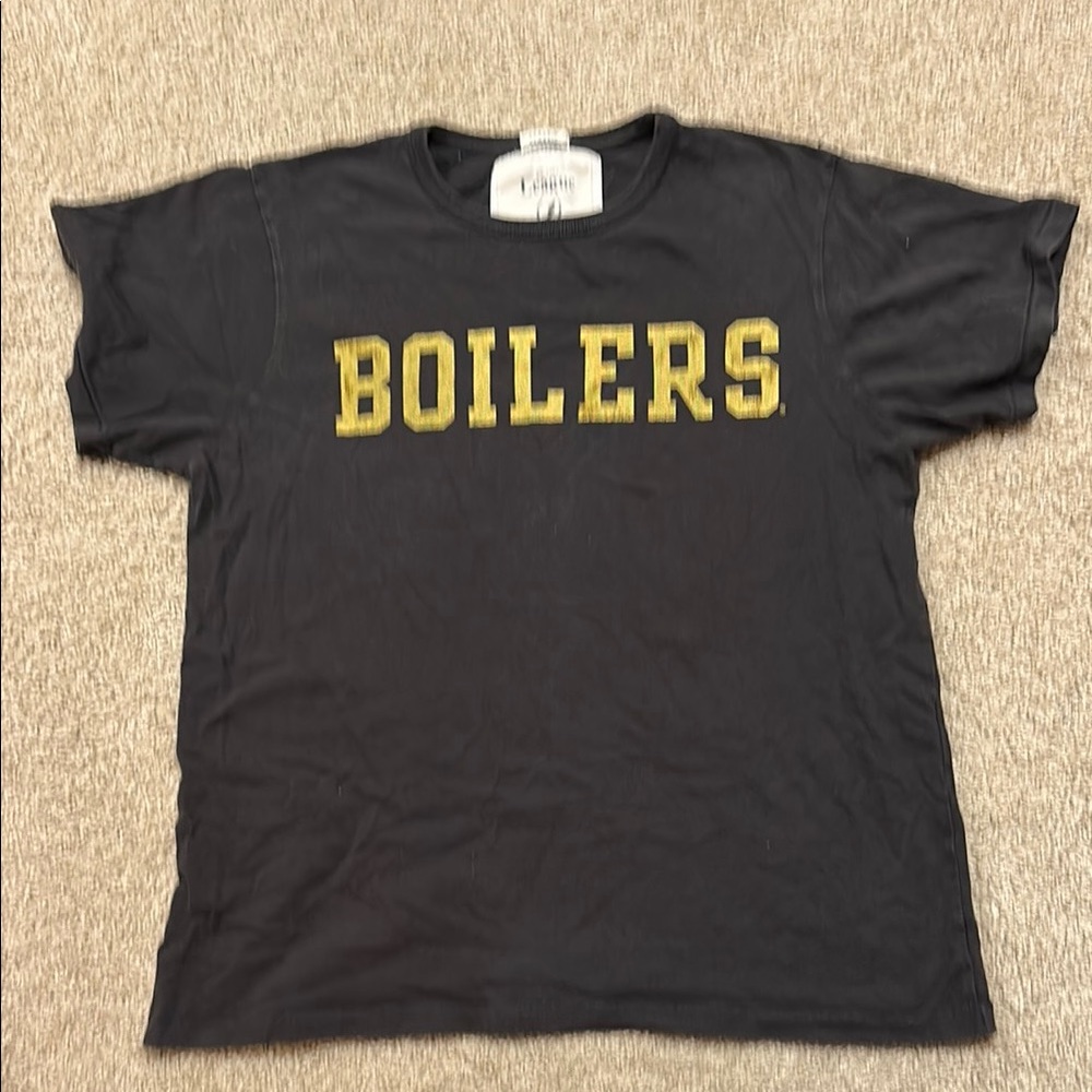 League Black and Gold Boilers Short Sleeve Tee